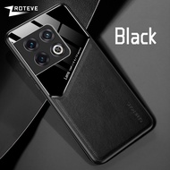 For Oneplus10 Pro Zroteve PU Leather Car Magnetic Hard PC Cover For Oneplus 10 T R One plus 10R 10T