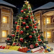 3m/9.84ft Christmas Decoration Ladder Lights - Christmas Fairy Lights, Christmas Ladder Decoration L