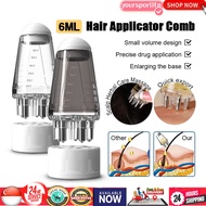 Scalp Applicator Liquid Comb Portable Mini Massage Comb Essential Oil Liquid Guiding Massager Anti H