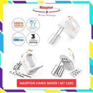 Maspion MT 1190 Hand Mixer Dough Mixer Hand Mixer