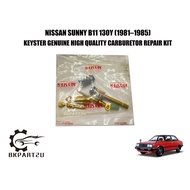 Nissan Sunny B11 130y Pulsar N13 (1981–1985) Carburetor Repair Kit Made By Keyster Japan K11-4578H