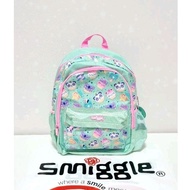 (ORIGINAL) Smiggle Cloud Nine Junior Backpack TK/SD School Backpack) - Mint Food