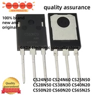 1-5PCS CS24N50 CS24N60 CS25N50 CS28N50 CS38N30 CS40N20 CS50N20 CS60N20 CS65N25 TO-3P Field-effect tr