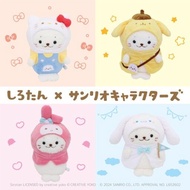 日本直送 Sanrio x Sirotan 小海豹 公仔掛飾 - 日本代購 三麗鷗 shirotan 海豹小白 Shirotan Hello Kitty 布甸狗 布丁狗 Melody 玉桂狗 肉桂狗 