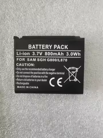 800mAh Battery AB603443CC AB603443CE for Samsung GT-S5230, A501, SGH-A801, A811, G800, G808, L870, U