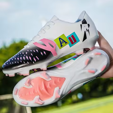 Men's Football Shoe Professional Ultra Light Training Football Boot Turf Association Quick Five Up F