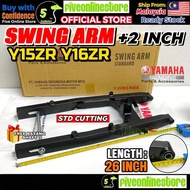 YAMAHA Y15ZR Y16ZR Swing Arm 2 Inch + Arm Bush + Tayar Shaft ORIGINAL Swing Arm +2 INCI Standard Cut