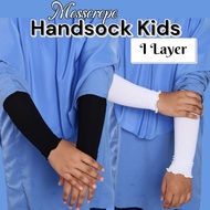 HANDSOCK SEKOLAH / HANDSOCK BUDAK RIBBED / HANDSOCK KECIK / HANDSOCK BUDAK MOSSCREPE / HANDSOCK BUDA