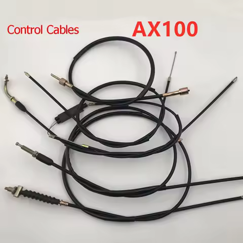 Motorcycle Control Cable for Suzuki Haojue Jincheng Qingqi AX100 HJ100 JC100 100cc Throttle/Brake/Cl