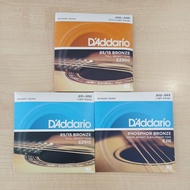 D'Addario Acoustic 85/15 Bronze Guitar Full Set String (EZ910/EJ16/EZ900)