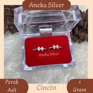 H Fashion Ring, 925 Silver