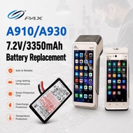PAX A910/A930 Battery replacement