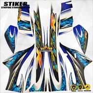 Yamaha F1zr Fiz R F1 Zr 2004 2005 Standard Striping Quality White Motorcycle Body Listbiru