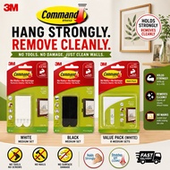 3M Command 17201 Medium Picture Hanging Strips (Hold Up to 5.4kg) Ready Stock