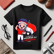 BOYS' T-SHIRTS AGED 2-14 YEARS AUGUST 17 INDEPENDENCE COOL DISTRO CLOTHES