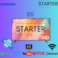 NEW Samsung ทีวี 65CU7100 Smart tv 4KUHD LED Youtube Netflix (65" 4K Smart ปี 2023) รุ่น UA65AU7002KXXT ประกันศูนย์ 1ปี Starter Shop