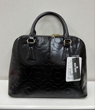 Mary Quant 黑色壓花手袋