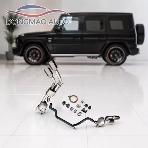 Suitable for Mercedes Benz G450D G350D G400D 2018-2025 high-performance stainless steel exhaust pipe