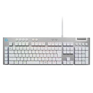 【Logitech 羅技】G813 Lightsync RGB 機械式遊戲鍵盤(白色)