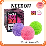 NeeDoh Super Galaxy Fuzzy Ball Stress Ball Squishy Slime(Pink/Purple/Green)