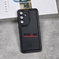 Macaron Leather Pro Black Case Samsung S25 FE Samsung S25 Samsung S25 Edge Samsung S25 Plus Samsung 