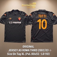 AS Roma Third 2002 Jersey / 03 TOTTI 10 Size XL