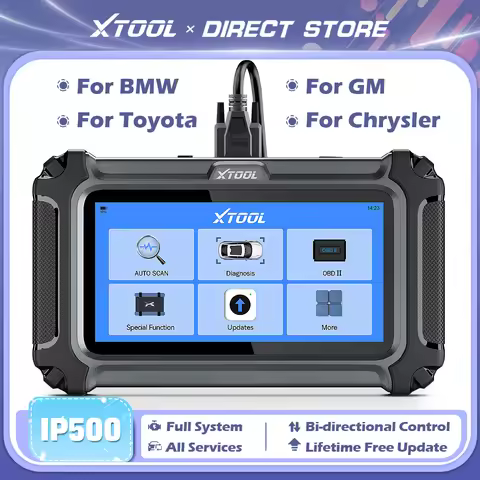 XTOOL InPlus IP500 All System Diagnostic Tools Automotive OBD2 Scanner Bidirectional Scan Tool All R