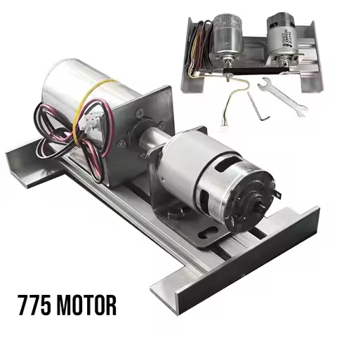 DIY 775 Drive Motor Generator High Voltage DC Motor Permanent Brushless Generator Set Double Bearing