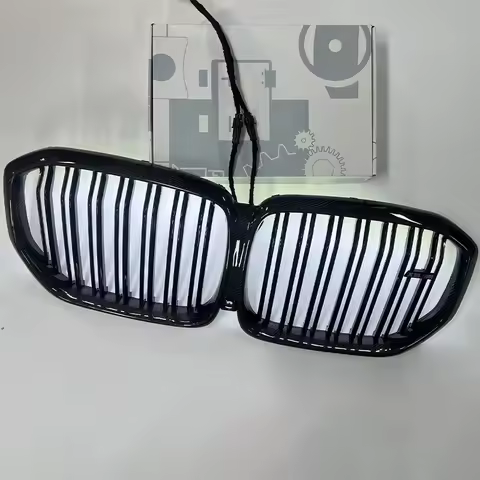 For BMW X5 series G05 X5 30d 40i 50i M50d 2019-2022 LED light-emitting front grille light True carbo