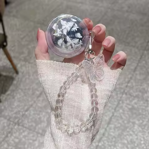 flower Case for HUAWEI FreeClip 2 Collector's Edition Headphone Case cute Cartoon Keychain Silicone 