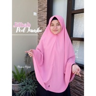 [HUSNA COLLECTION] Jumbo Ped Khimar 100cm x 125cm Jumbo Ped Hijab/