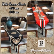 Table Runner Long Tablecloth for Guests, Dining, Premium, Long, Luxury, 150 210 cm