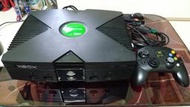 原裝初代XBOX黑色主機全套