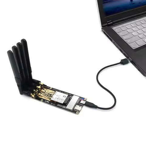 M.2(M.2) 3G/4G/5G Module to Type C /USB 3.0 Adapter with NANO SIM card Slot for RM500Q/RM500U /GM800