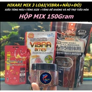 Thức ăn Hikari mix PRO-Cám Hikari Mix Pro giúp tăng màu và tăng sizehỗ trợ tiêu hóa cho cá ĐĩaCầu Vồ