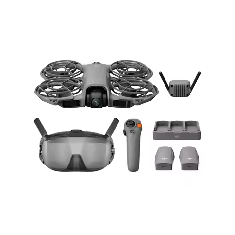 DJI Neo 2 Motion Fly More Combo Drone with RC Motion 3 & Goggles N3, 4K FPV Camera Drone for Beginne