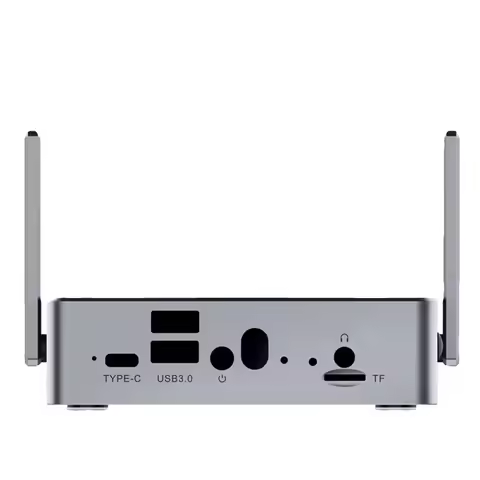 Orange Pi 5 Plus Aluminum Case Metal Shell Passive Cooling Optional Antennas for OPI 5 Plus