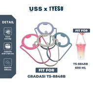 (ONLY STRAP NOT INCLUDING TUMBLER) USS x Tyeso Tumbler Accessories Strap TS-8848 Gradient Silicone H