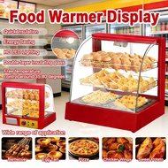 Commercial Food Warmer Display for Hot Pastry Fried Chicken Pizza Bread Multi-functional Warmer Show