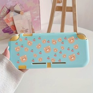 เคสป้องกันลายการ์ตูนรูปหมีเชอร์รี่สำหรับนินเท็นโด SWITCH Lite SHELL เต็มฝาหลังสำหรับ SWITCH Lite Console Protector