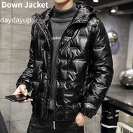 Down Jacket Men's Short Thickened New Thermal Jacket Casual Versatile Coat White Duck Down