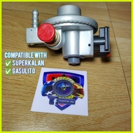 ✆ ∆ ♙ Gas Regulator Superkalan Gasulito with Auto Shut Off Safety Feature