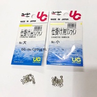 Lock number 8 titanium 5 pieces 1 pack