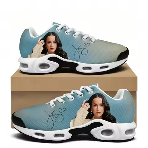 Katy Perry Air Cushion Sneakers Mens Womens Teenager Lightweight Sports Shoes High Quality Custom Co