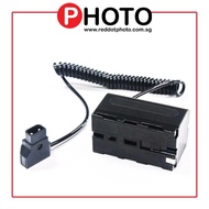 NP-F750 Dummy Battery for Sony NP-F550/750/960 series batteries with D-Tap