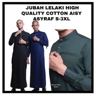 JUBAH LELAKI AISY ASYRAF material premium cotton s-xl