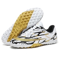 Romesi Low-Top Football Boots Children Youth Adult Men Women Long Nails Broken Nails Leather Competi