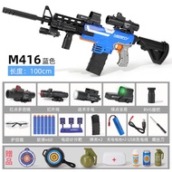 2022  M416 Electric Automatic Soft Bullet Dart Toy Rifle Gun Blaster Weapon Model Airsoft Armas For