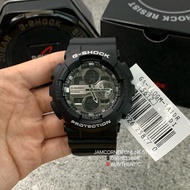 100% ORIGINAL CASIO G-SHOCK GA-140GM-1A1 matte black RESIN STRAP