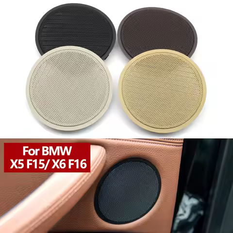 Interior Left Right Front Rear Door Horn Audio Sound Loudspeaker Grid Cover Replacement For BMW X5 X